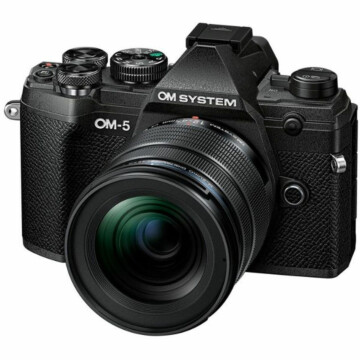 OM SYSTEM OM-5 zwart + 12-40mm Pro II