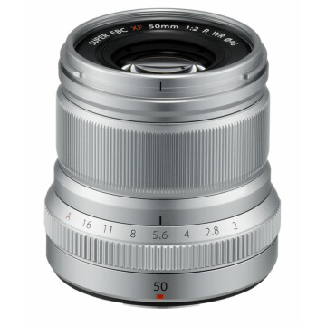 Fujifilm Fujinon XF50mm F2.0 WR zilver