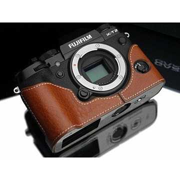 Gariz Halfcase voor Fujifilm X-T2 Camel