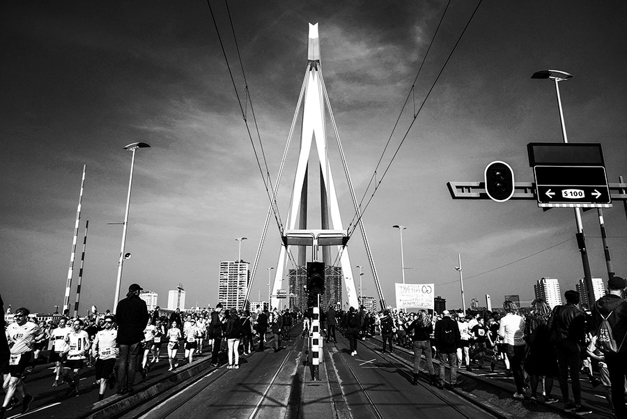 Marathon van Rotterdam met de Samyang 24mm en 35mm FE-lenzen