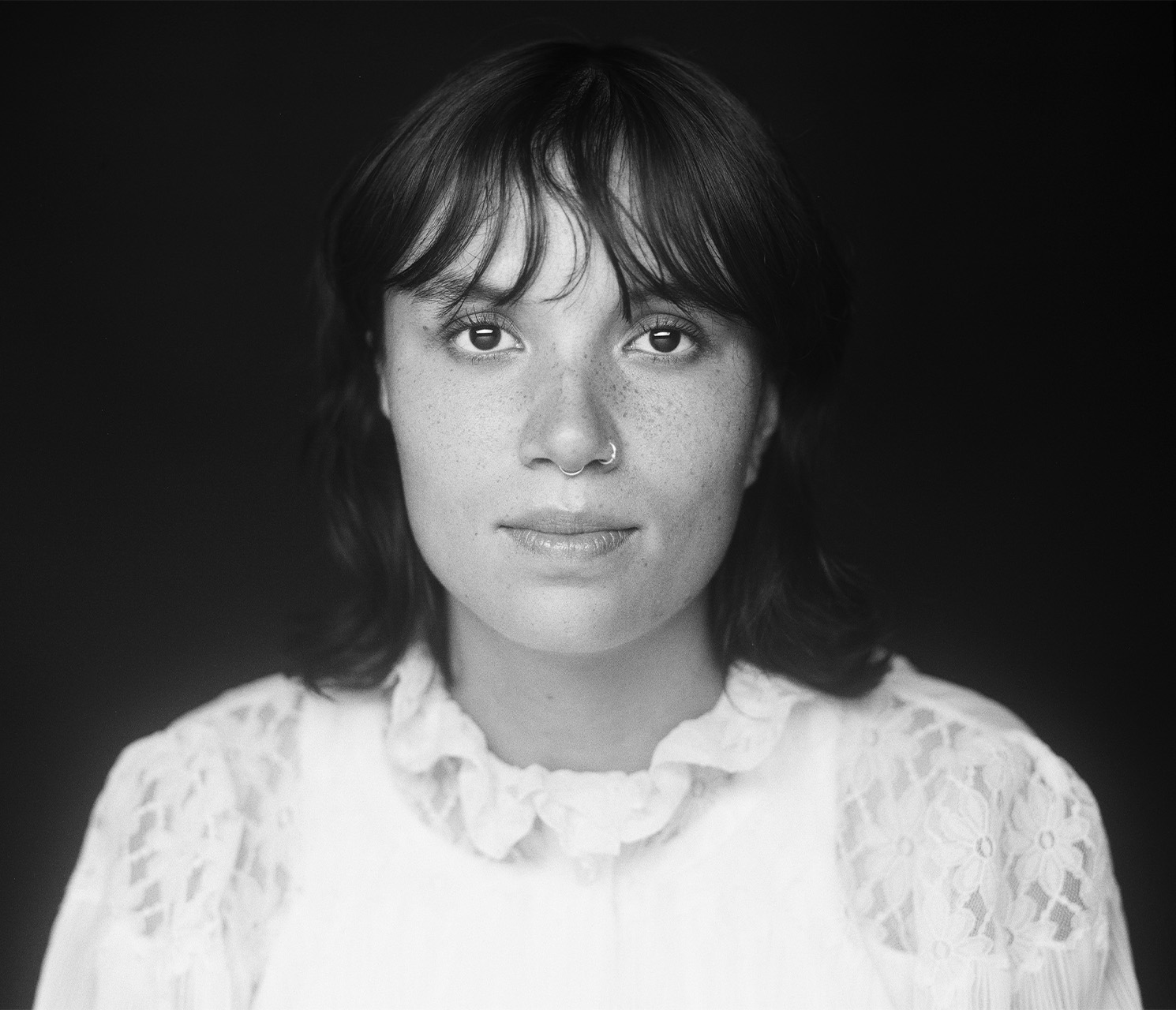 Rollei Ortho 25 film portrait of girl